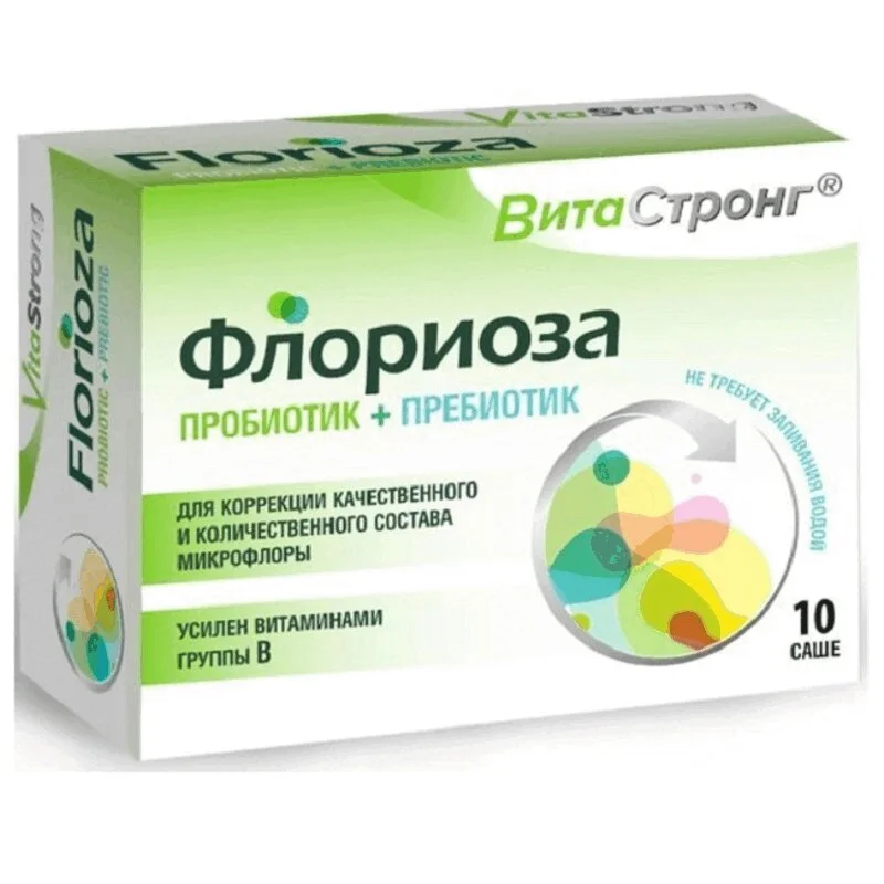 Витастронг Флориоза порошок Саше 10 шт