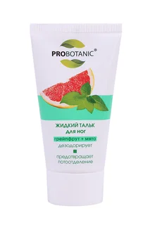 Тальк Probotanic дезодорирующий для ног жидкий 58 гр