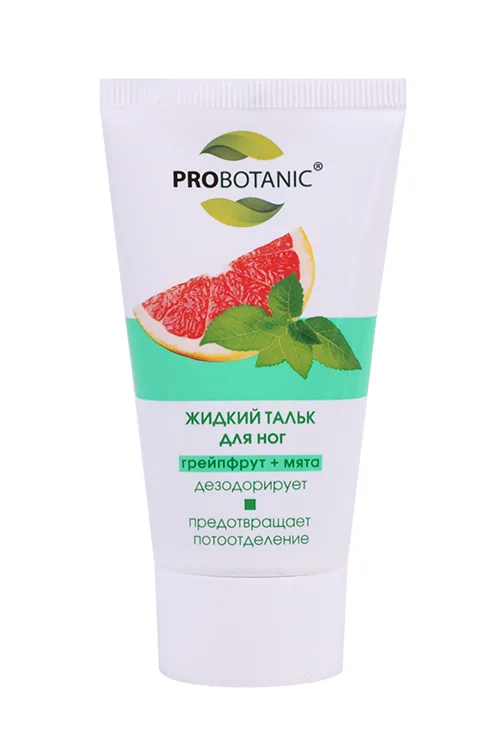 Тальк Probotanic дезодорирующий для ног жидкий 58 гр
