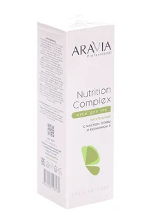 Крем Aravia Professional Nutrition Complex питательный с маслом оливы / вит Е для рук 150 мл