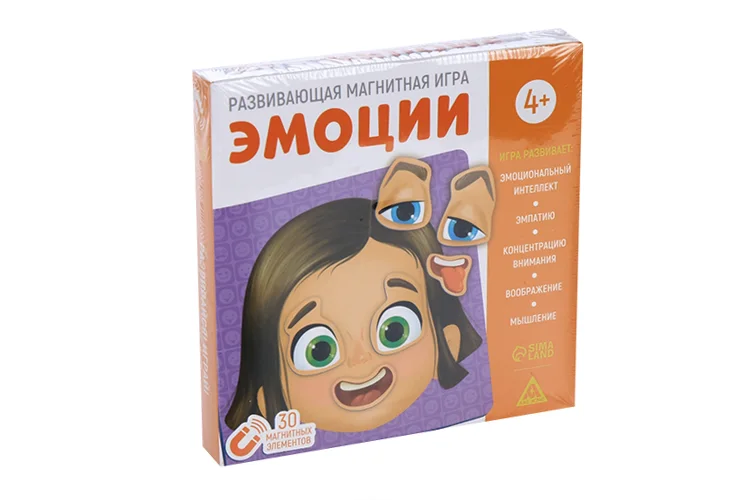 Развивающая магнитная игра ЛАС Играс «Эмоции» 4+
