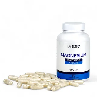 Магний Бисглицинат Хелат, капсулы 60 шт, Labbionica