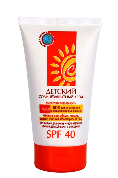 Крем Sun Care солнцезащитный детский SPF 40 (с 0 мес) 150 гр