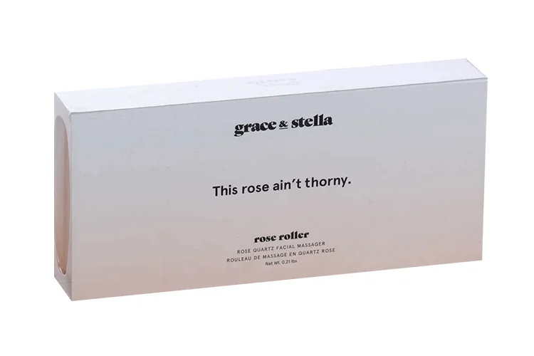 Массаже раствор оллер Grace and Stella для лица из натурального розового кварца