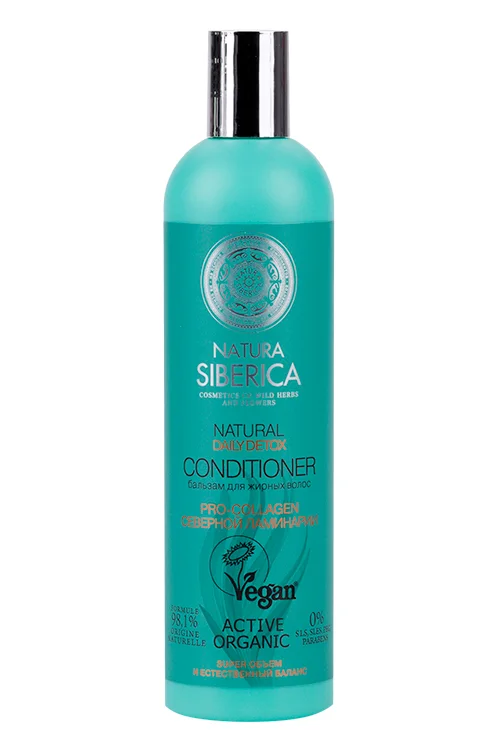 Бальзам Natura Siberica daily detox для жирных волос 400 мл