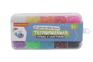 Термомозаика Bondibon Бусины с блестками для творчества
