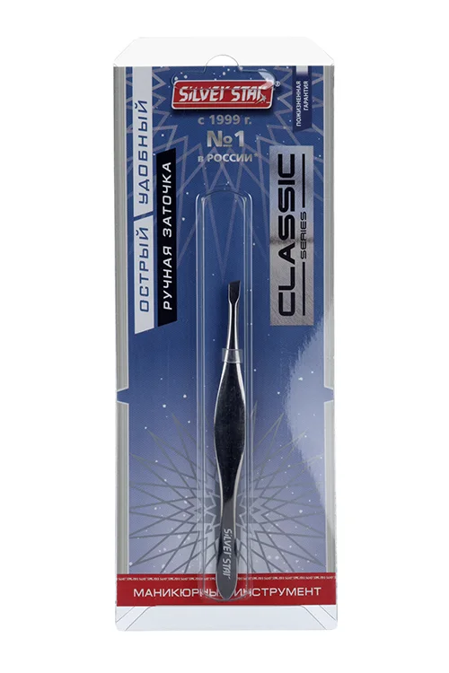 Пинцет Silver Star прямой АТ 9921 Classic