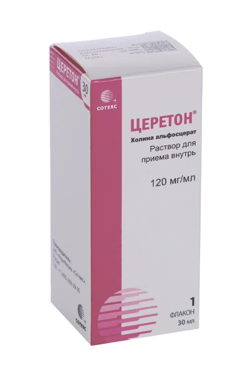Церетон раствор 120 мг / мл 30 мл