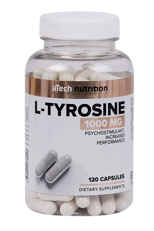L-Тирозин aTech Nutrition, 620 мг, 120 шт, капсулы
