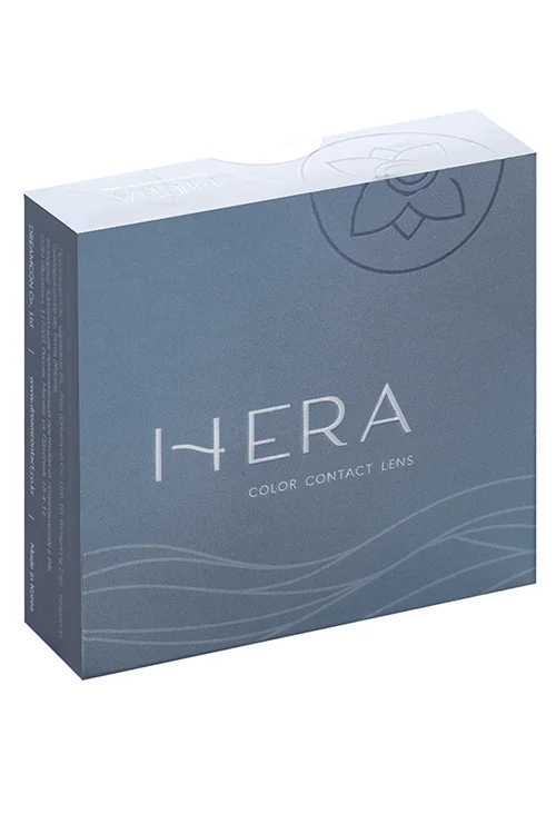 Контактные линзы Hera Dreamcon Calypso D 0,00 голубые