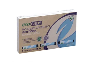 Средство Flexfresh EcoCaps для мытья пола / стен / кафеля концентрат морская свежесть 50 мл 3 шт