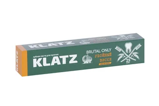 Зубная паста Klatz для мужчин Brutal Only убойный виски 75 мл