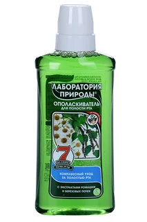 Ополаскиватель для рта Лаборатория природы экстр цветк ромаш / берез почек на травах 275 мл