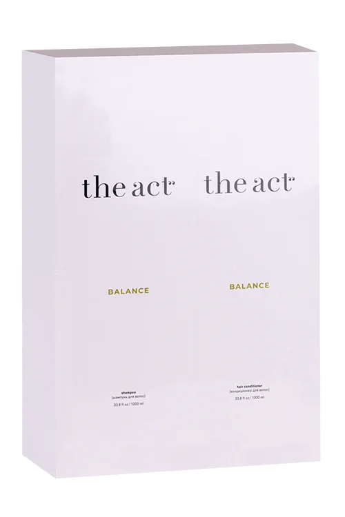 Набор The Act для ухода за волосами Balance шампунь / кондиционер