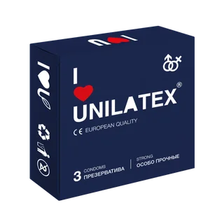 Презервативы Unilatex Extra Strong 3 шт