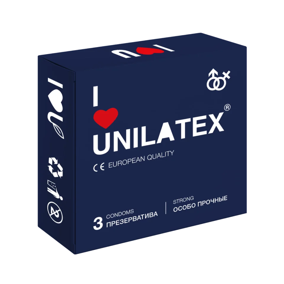 Презервативы Unilatex Extra Strong 3 шт
