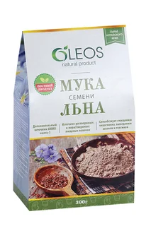 Мука семени льна Oleos 300 гр