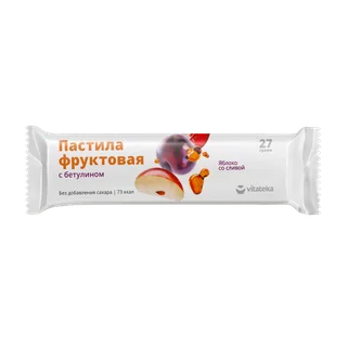 Витатека Пастила Фруктовая 27 гр Яблоко-Слива