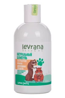 Шампунь Леврана Love Pets натуральный для грызунов / хорьков / декоративных кроликов 300 мл