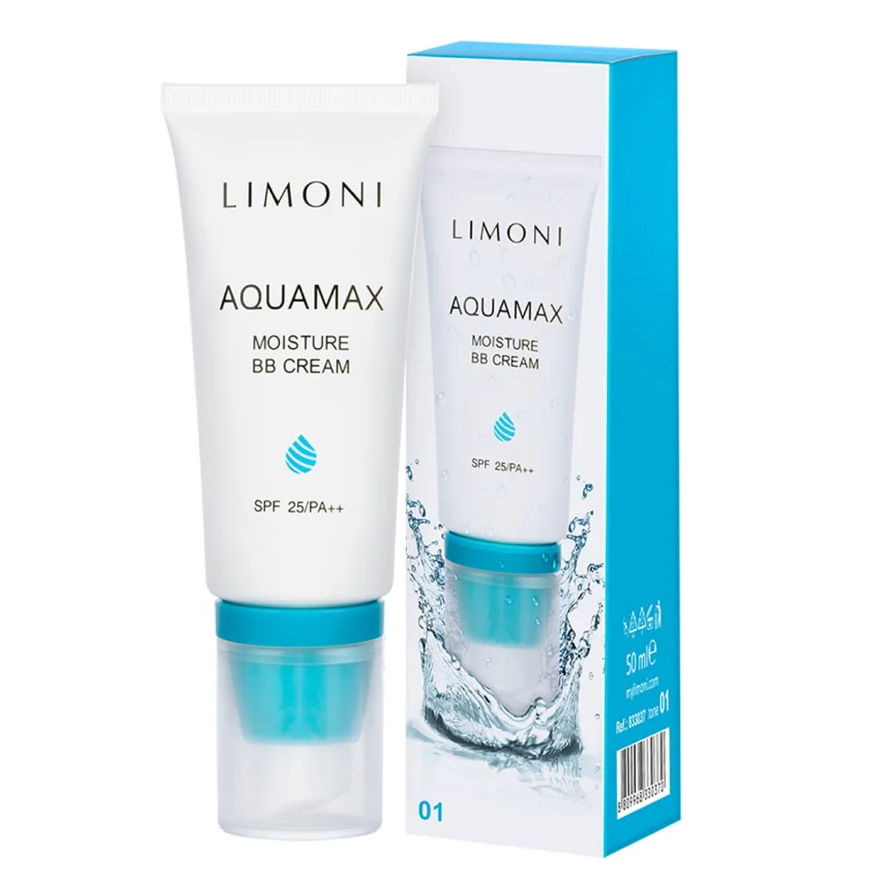 ББ крем для лица увлажняющий Aquamax тон 50ml Limoni