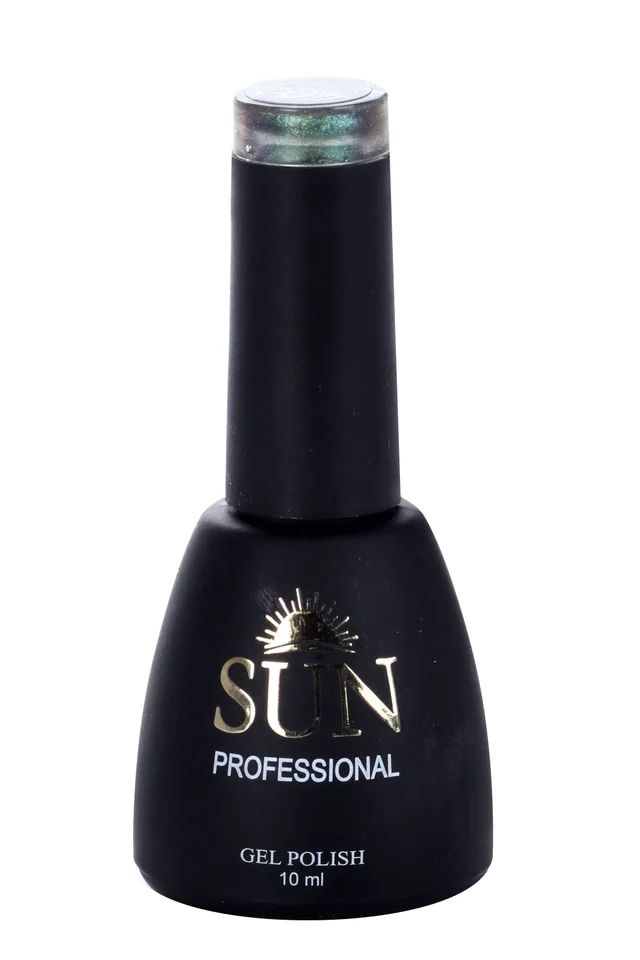 Гель-лак SUN Professional Кошачий глаз 9D №402 желто-зеленый 10 мл