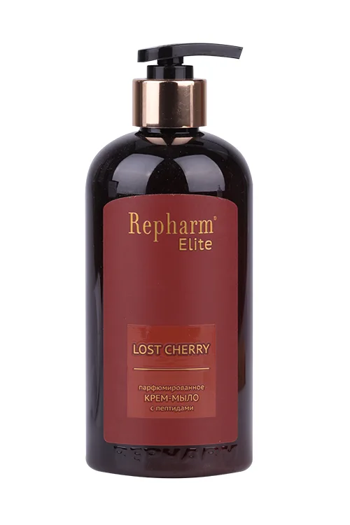 Крем-мыло Repharm Elite Lost Cherry парфюм с пептидами 500 мл
