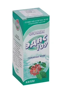 Цефалис Эдас-109 25 мл капли гомеопатические