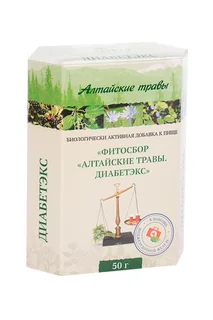 Диабетэкс фитосбор Алтайские травы 50 гр