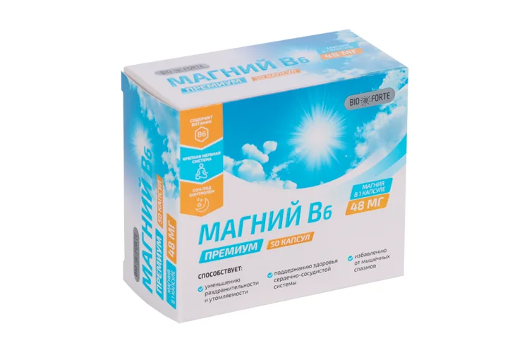 Магний В6 Премиум Биофорте 50 шт капсулы