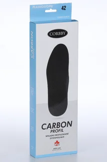 Стельки Corbby Carbon Profile латекс основа мембран ткань жест супинатор р 42