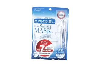 Маска Japan Gals Pure5 Essence для лица с гиалуроновой кислотой 7 шт