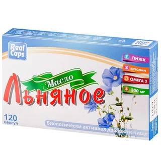 Льняное Масло капсулы 120 шт
