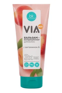 Бальзам-кондиционер Belkosmex VIA mix с витамином А 180 гр