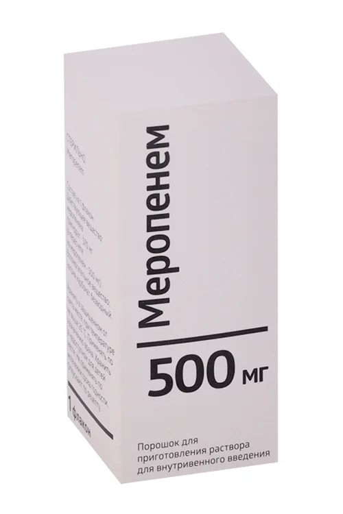 Меропенем порошок 500 мг