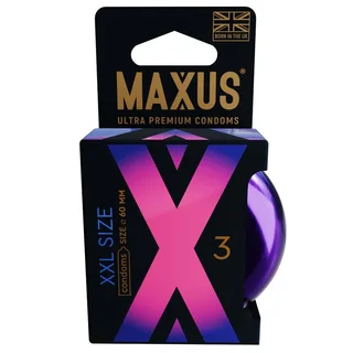 Максус XXL презервативы гладк. увелич. 3 шт
