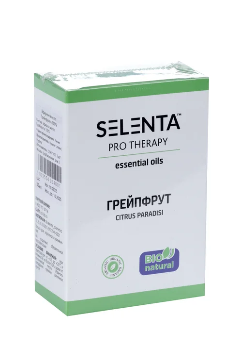 Масло Selenta эфирное грейпфрут натуральное 30 мл
