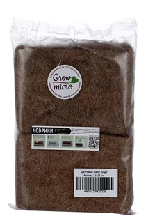Коврик GrowMicro для микрозелени джутовый 11×16 см 20 шт