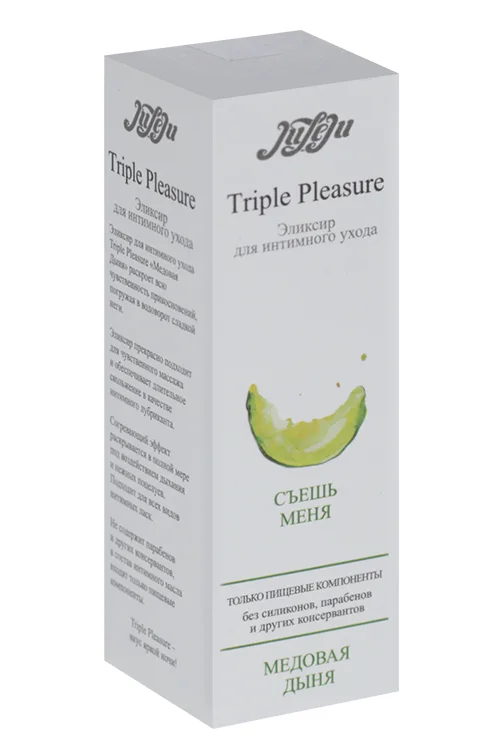 Эликсир для интимного ухода Juleju Triple Pleasure медовая дыня 10227juleju 65 гр
