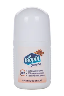 Антиперспирант Biopin Derma Пряный микс 50 мл