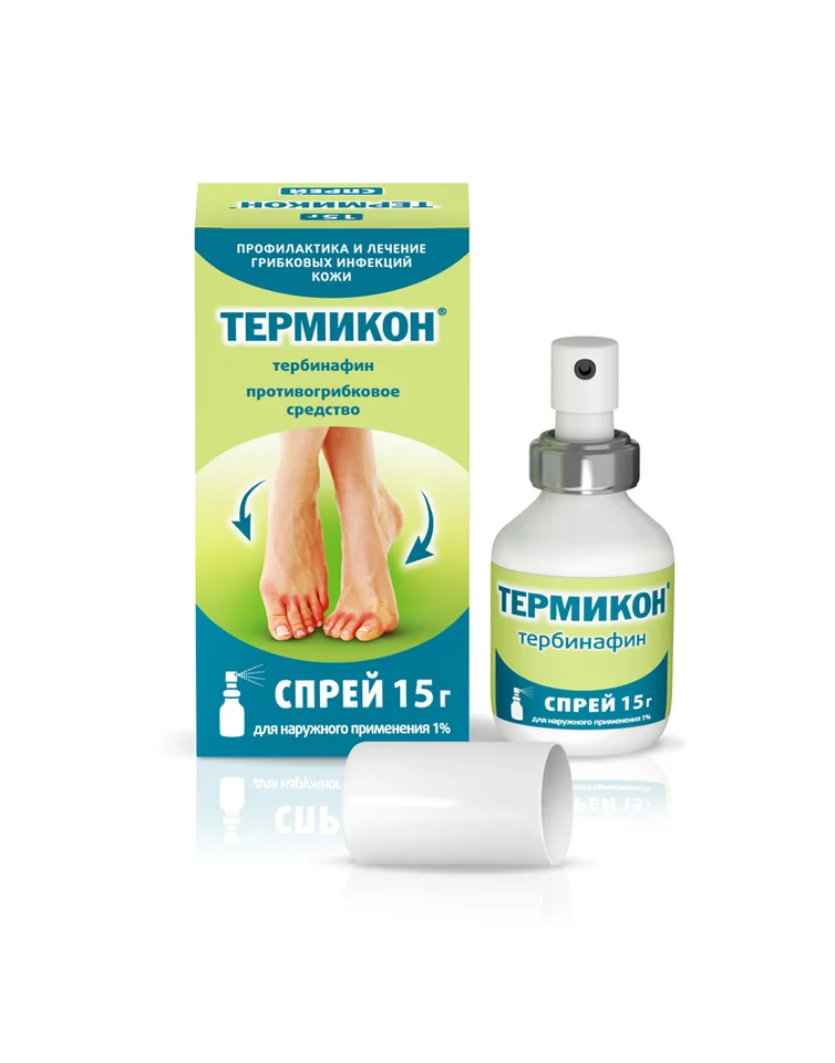 Термикон спрей 1 % 15 г