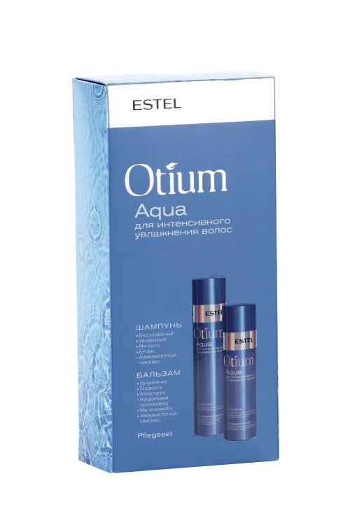 Набор Estel Professional Otium Aqua для волос шампунь 250 мл / бальзам 200 мл