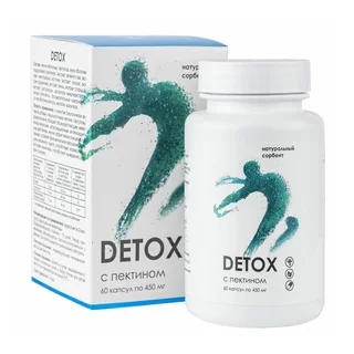 Detox с пектином (натуральный сорбент) 60 капсул Алфит Плюс