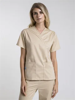 Рубашка медицинская Medcostume женская MC6026 песочная р 48
