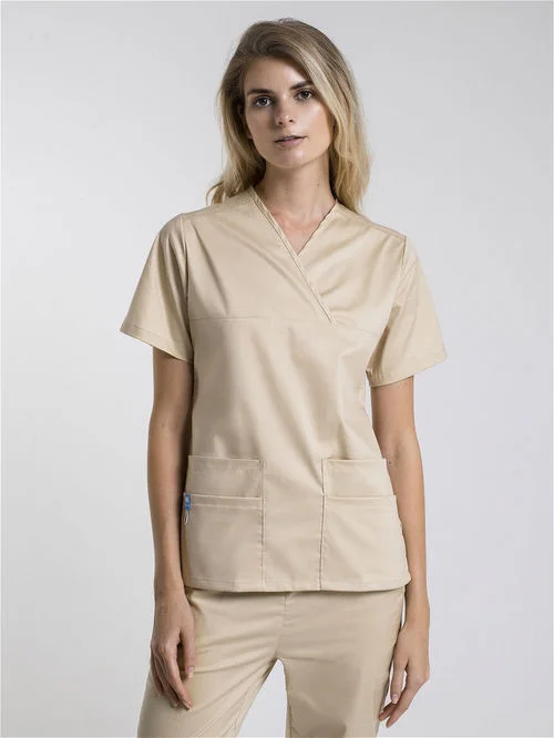 Рубашка медицинская Medcostume женская MC6026 песочная р 50