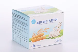 Печенье Бибиколь Галетки детское с 6 мес 120 гр