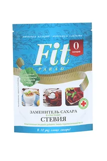 Сахарозаменитель FitParad 14 шт стевиози для эритрит дой-пак 150 гр