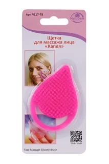 Щетка для массажа лица Капля 8,5×6 см