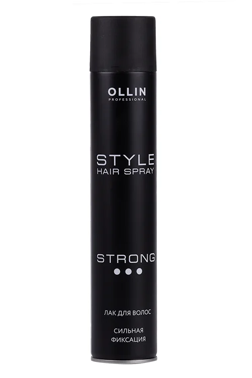 Лак для волос Ollin Style сильной фиксации 500 мл