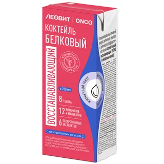 Леовит Онко коктейль белковый восстанавливающий с нейтральным вкусом 200 мл
