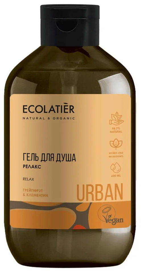 Гель для душа Релакс грейпфрут & клементин 600 мл Ecolatier